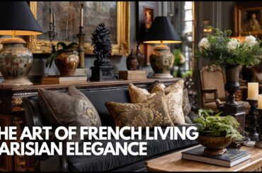 The Art of French Living: Timeless Ways to Bring Parisian Elegance Into Your Home