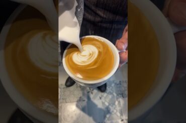 Brewing Art: Stunning Coffee Designs You’ll Love #coffeecreativity#coffee #coffeepreparation#barista