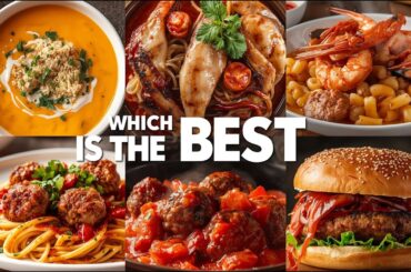 Comfort Food Recipes: Squash Soup, Chorizo Risotto, Prawn Pasta & French Onion Smash Burger