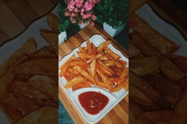 Potato Franch Fries Recipe #shorts #shortsfeed #fries #cooking #snacks #youtubeshorts #recipe #viral