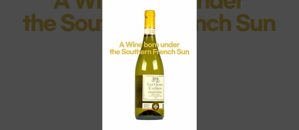 A Wine born under the Southern French Sun - LES ORMES DE CAMBRAS CHARDONNAY 2023 #Wise Crow
