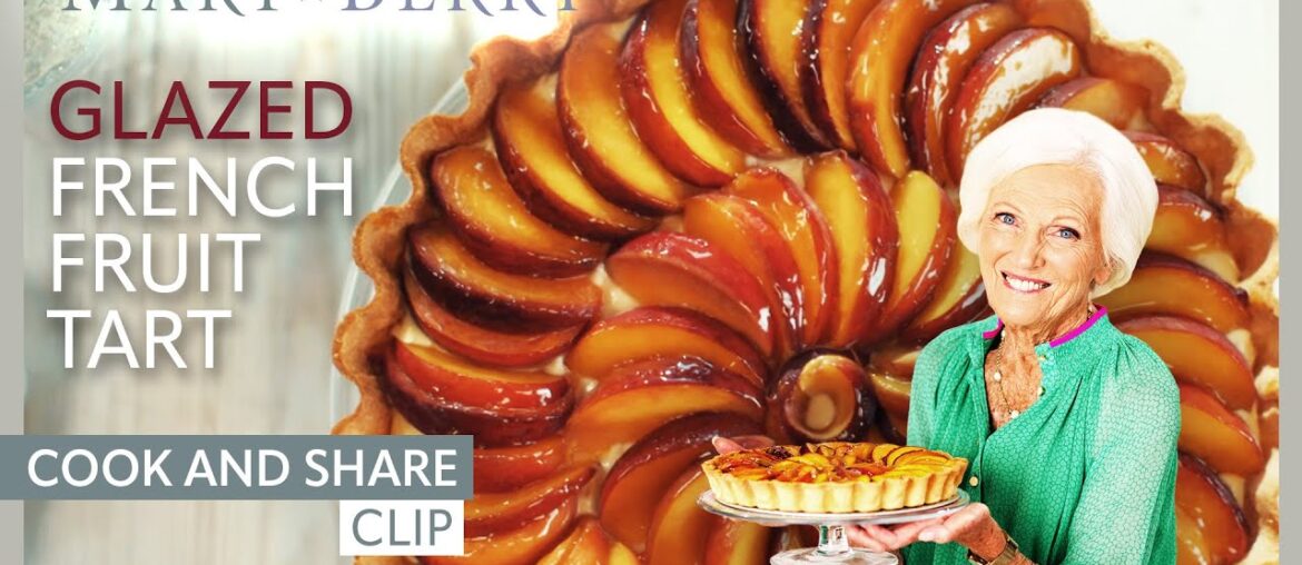 Glazed French Peach Tart | Mary Berry: Cook and Share | Mary Berry Glazed French Peach Tart | Mary Berry: Cook and Share | Mary Berry