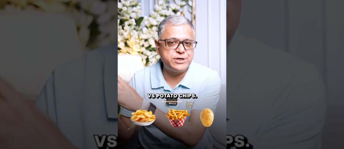 Boiled Potato or Potato Chips or French Fries- Who wins  #skfitness #reels #viral   #diet #fitness