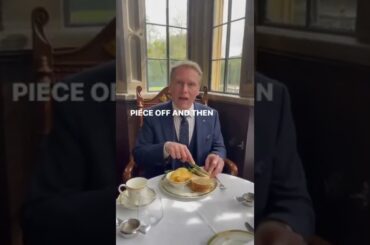 Sandwich Etiquette at Thornbury Castle. #shorts #etiquette #diningetiquette #afternoontea #lunch