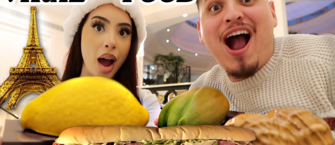Trying viral food in PARIS