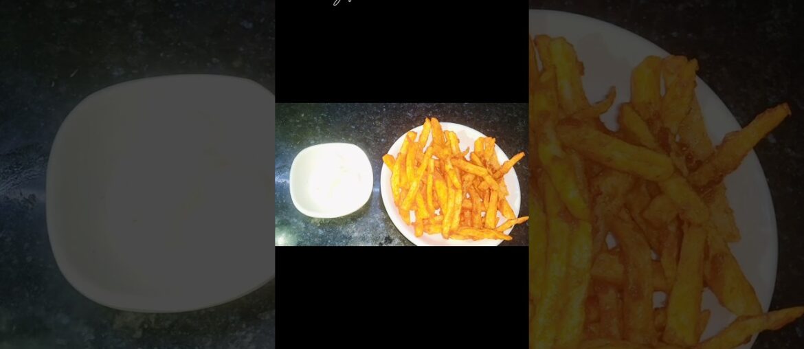 crunchy french fries recipe| crunchy outside soft inside#frenchfries #cooking #short #viral