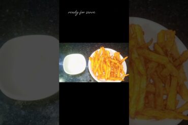 crunchy french fries recipe| crunchy outside soft inside#frenchfries #cooking #short #viral