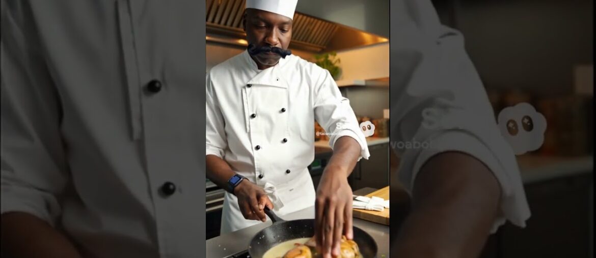 Tyrak in the French kitchen where my mustache does all the talking#shorts #aishorts #shortvideos Tyrak in the French kitchen where my mustache does all the talking#shorts #aishorts #shortvideos