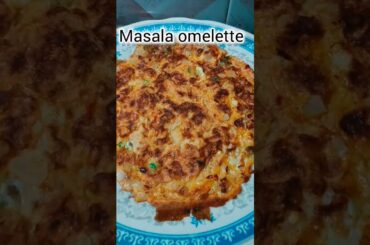 Breakfast Omelette recipe| Masala omelette recipe| french omelette recipe| easy recipe| #viralshorts