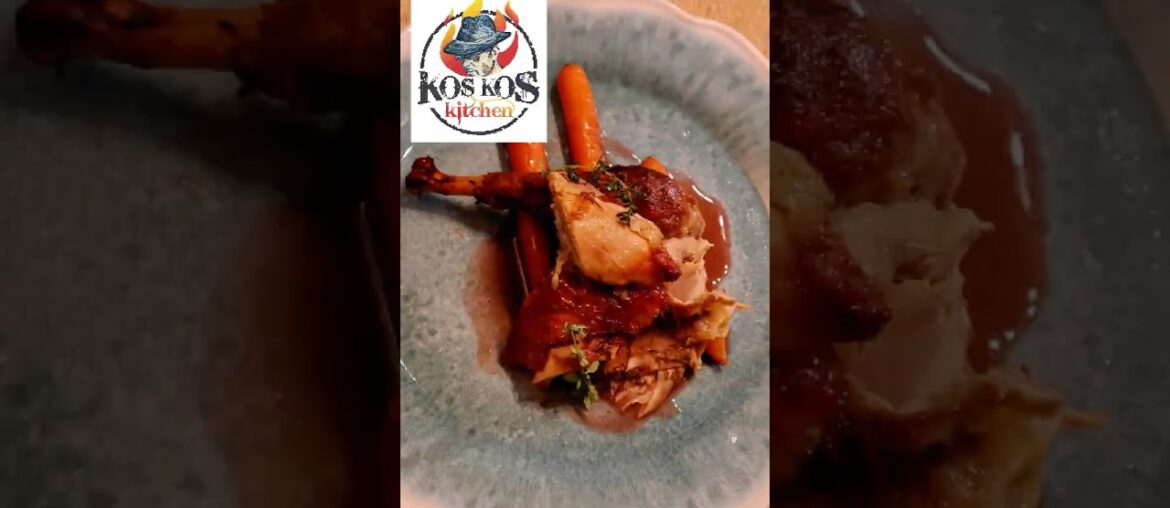 French-Style Guinea Fowl You Must Try #koskoskitchen #cooking #food #foodreel #foodlover