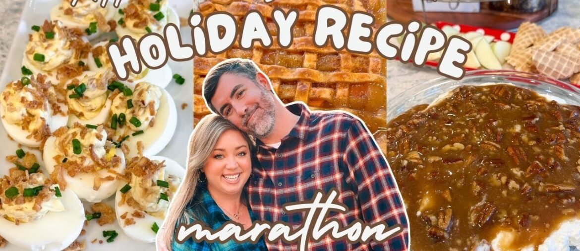 Holiday Recipe Marathon | Appetizer, Sides, and Dessert, We’ve Got You Covered | Thanksgiving Holiday Recipe Marathon | Appetizer, Sides, and Dessert, We've Got You Covered | Thanksgiving