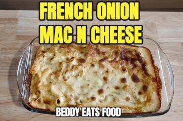 FRENCH ONION MAC N CHEESE