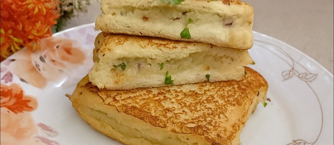 Potato French Toast Recipe | Unique & Tasty Breakfast | Lubna Cuisine