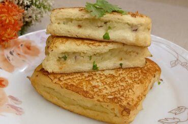 Potato French Toast Recipe | Unique & Tasty Breakfast | Lubna Cuisine