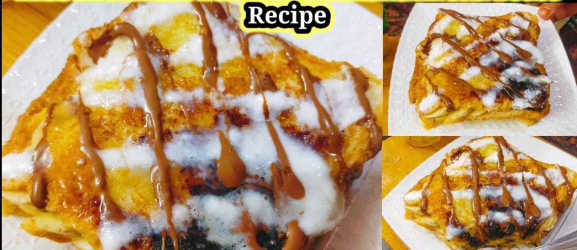 Banana Milk French Toast 5 Minute Recipe | Easy Breakfast Recipe | Banana Milk Toast | Affy ki rasoi Banana Milk French Toast 5 Minute Recipe | Easy Breakfast Recipe | Banana Milk Toast | Affy ki rasoi