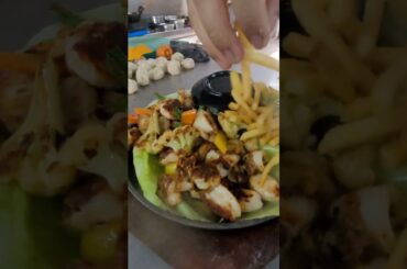 CRISPY SEAFOOD SIZZLER/SEAFOOD SIZZLER/