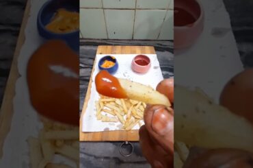 French fries recipe #food #ytsudio #shortfeed #sancks #fastfood #Annpurna Beena