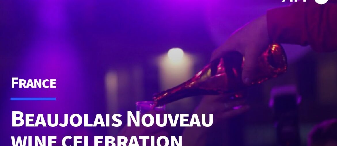 Winelovers celebrate return of French Beaujolais Nouveau | AFP