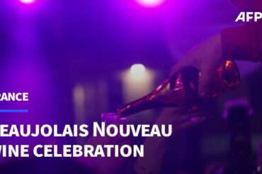Winelovers celebrate return of French Beaujolais Nouveau | AFP