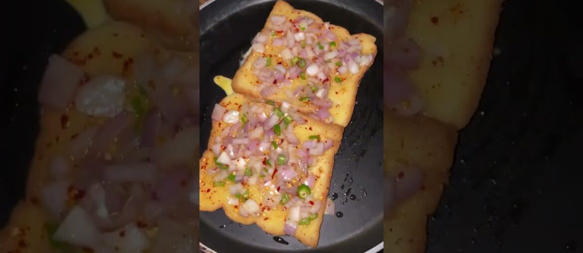 masala french toast recipe#youtubeshort