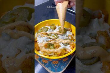 Epic Loaded Cheese Fries | Spicy Street-Style Loaded Fries #food #loadedfries #fries #viralshorts