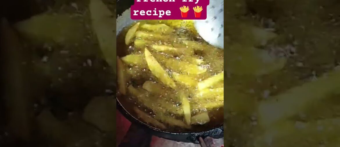 French fry recipe # shorts #ytshorts# sunaina vloger