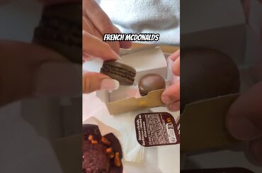 Classic French Food served at McDonalds in France #mcdonalds #france