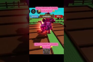KITSUNE GIVEAWAY #growagardenupdate  #growagardentrading #growagardengiveaway #gagtrading #gagtrades