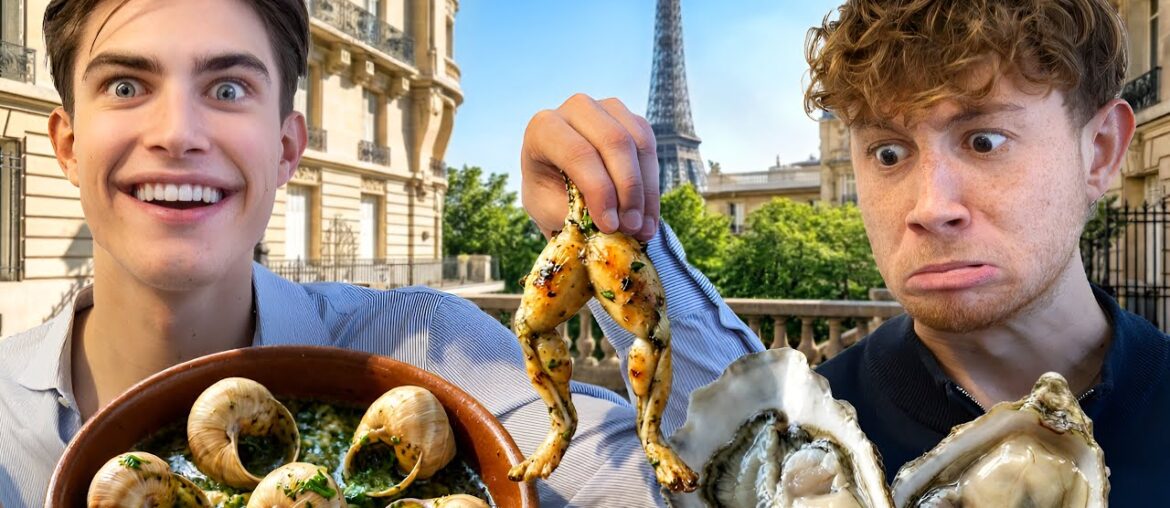 Trying the Weirdest French Foods in Paris!