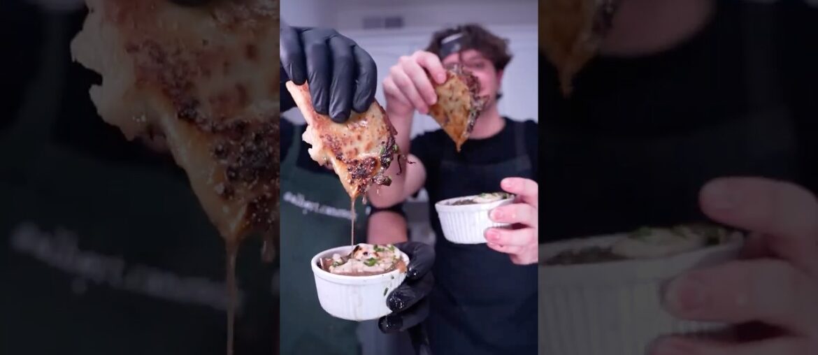 FRENCH DIP TACOS??! w/ @albert_cancook