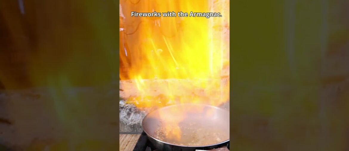 Duck Breast with Armagnac Sauce  - A French classic