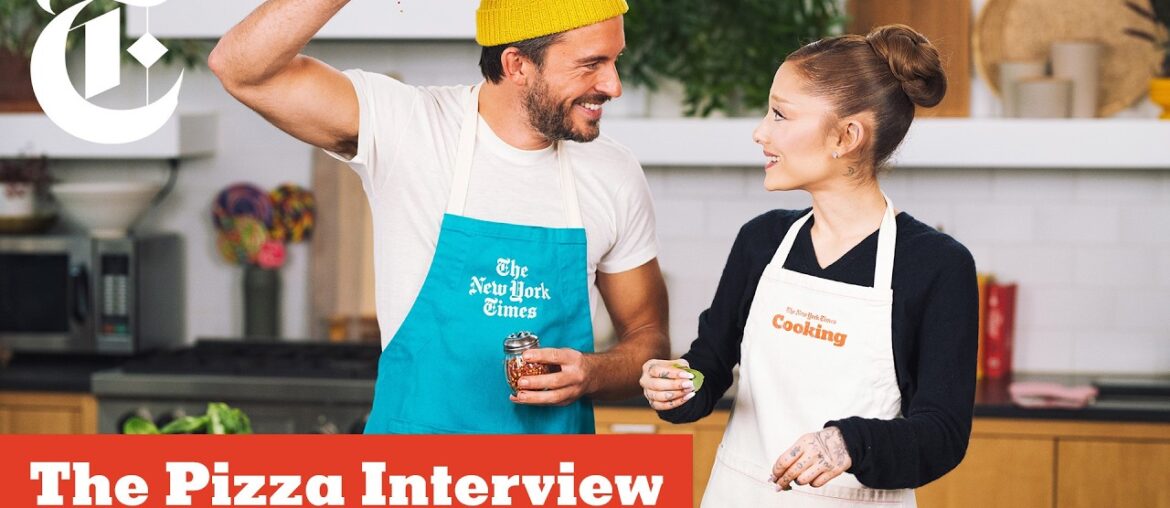 Wicked’s Ariana Grande and Jonathan Bailey: The Pizza Interview | NYT Cooking