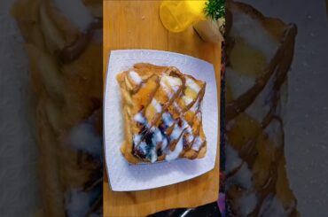 Banana And Milk French Toast Recipe | Healthy Breakfast Recipe For Kids /#shorts