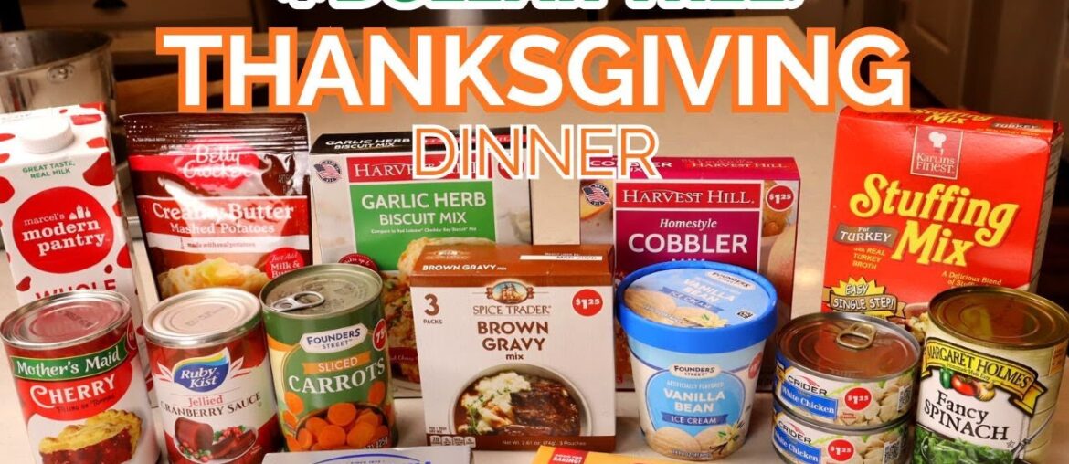 $20 Dollar Tree Thanksgiving...Can I Top Last Year’s Dinner?