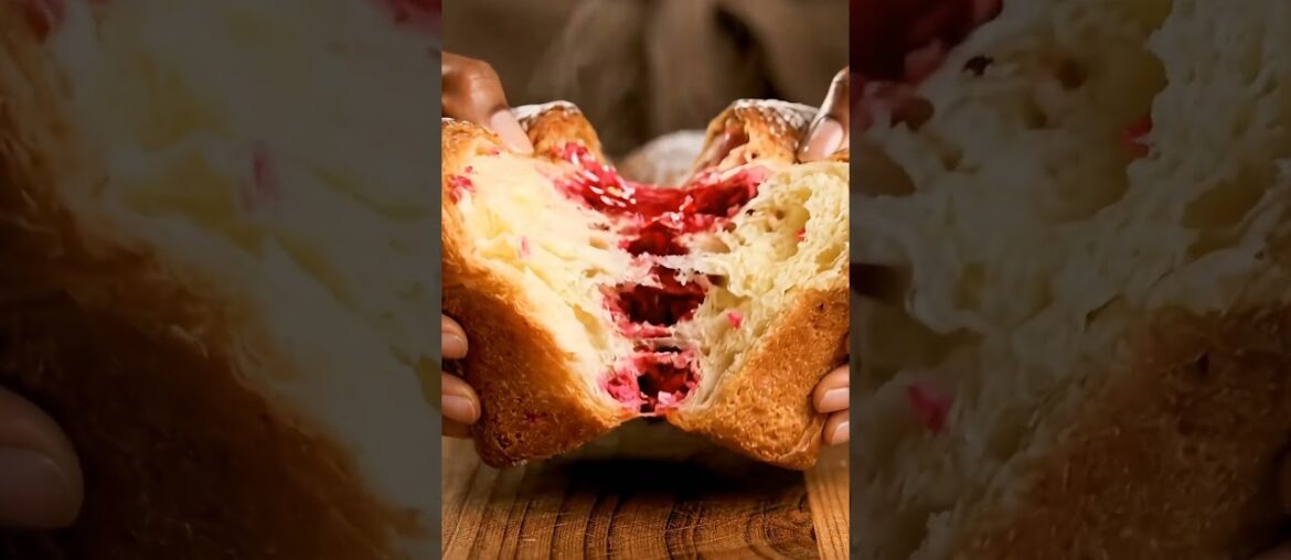 The Pink Brioche | A Finest French Pastry |ASMR Video | Veo