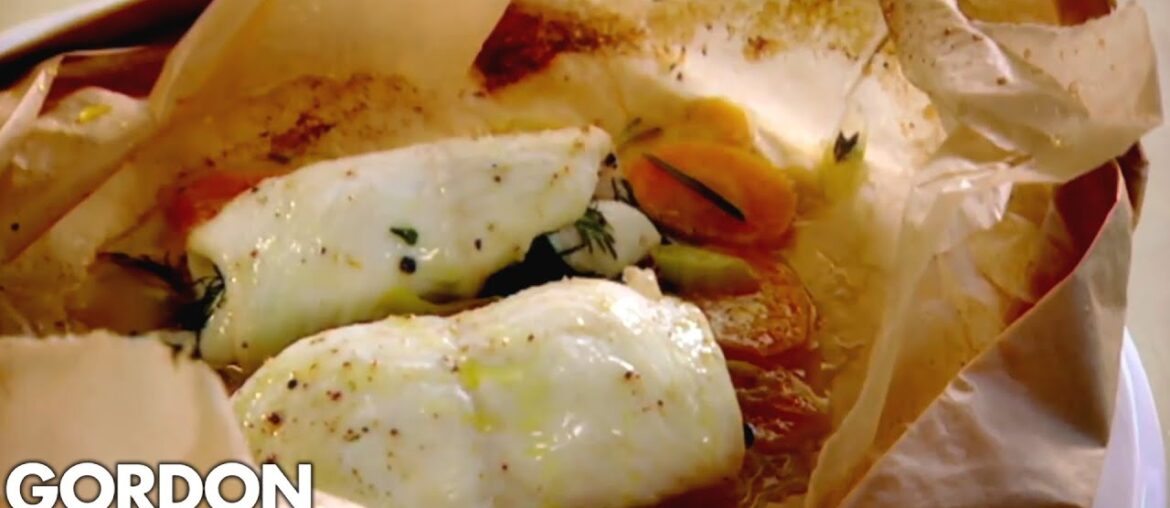 Lemon Sole en Papillote | Gordon Ramsay