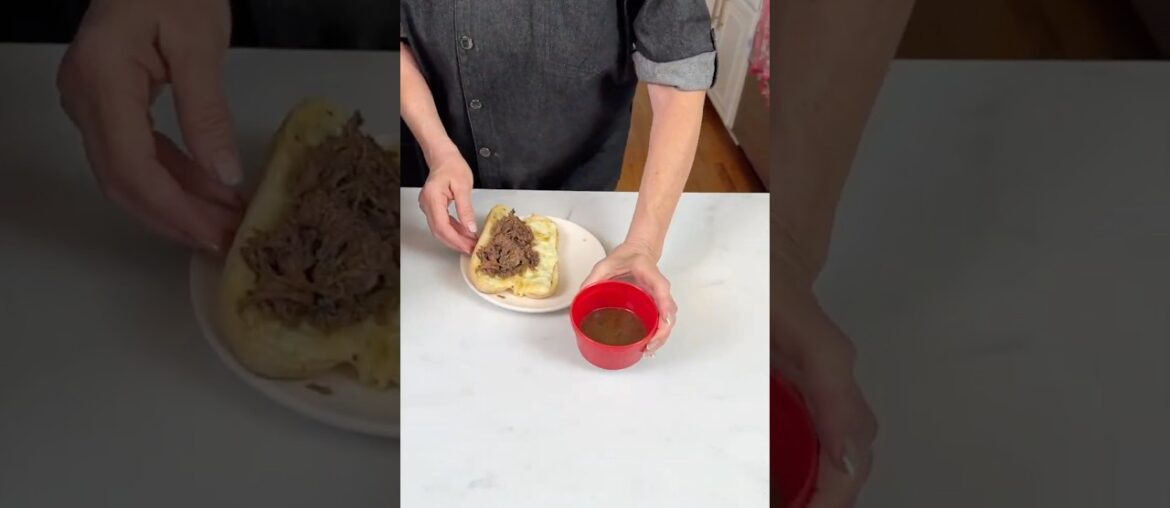 Crockpot French Dip Sandwiches Crockpot French Dip Sandwiches