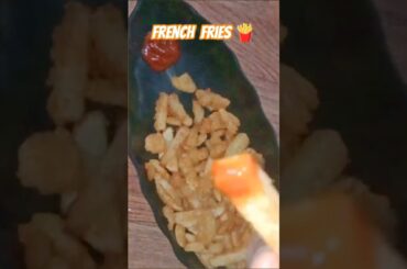 French fries recipe | Aloo fry | #shorts #trending #viralshorts #shortvideo #music #cooking #love