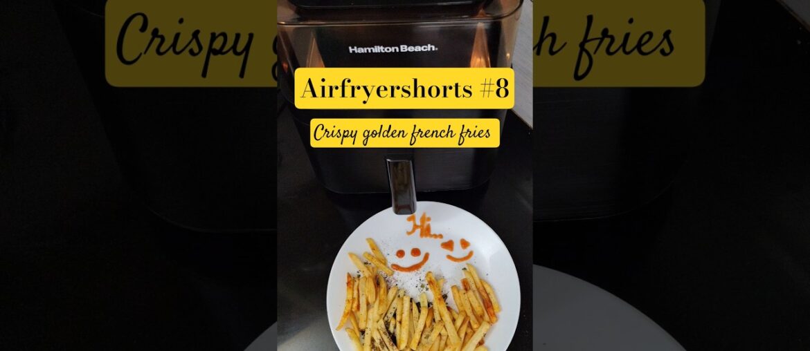 French Fries in Air Fryer | Frozen Fries Recipe | Crispy & Quick potato fries