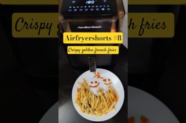 French Fries in Air Fryer | Frozen Fries Recipe | Crispy & Quick potato fries