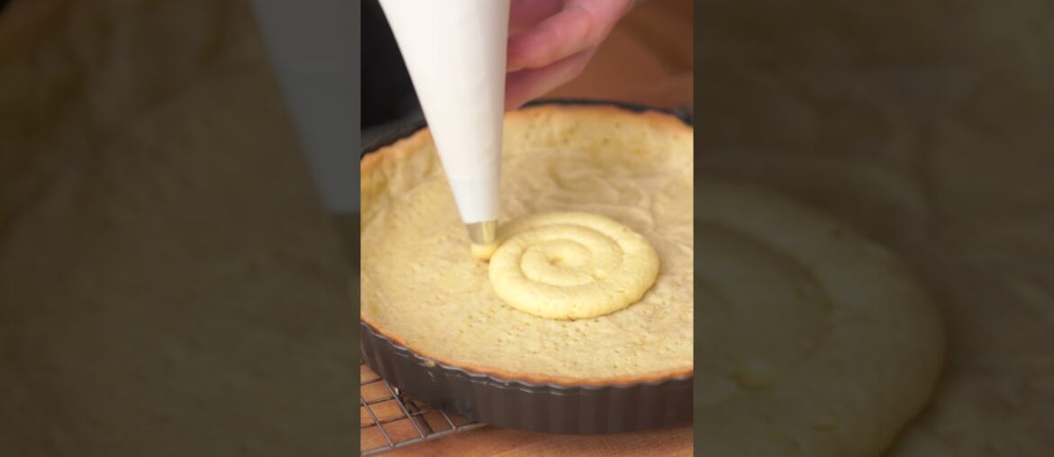 French Pear & Almond tart, full recipe on my channel! #bakingfromscratch #frenchpastry French Pear & Almond tart, full recipe on my channel! #bakingfromscratch #frenchpastry