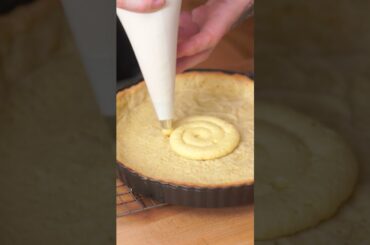 French Pear & Almond tart, full recipe on my channel! #bakingfromscratch  #frenchpastry