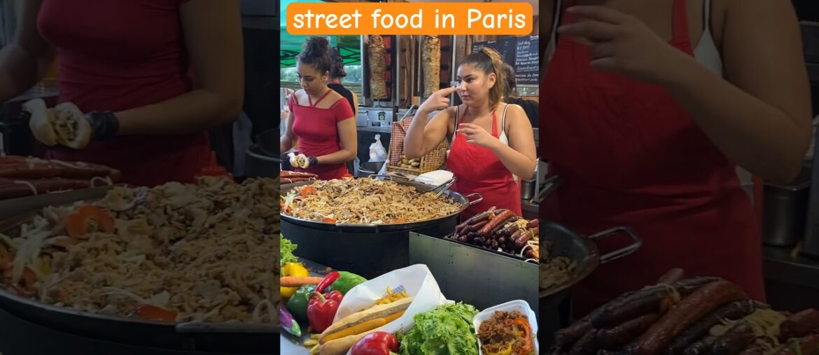 Paris Street Food #paris #food #streetfood #eiffeltower #europe #france