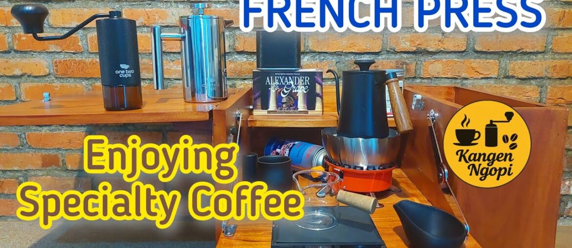 POV MY COFFEE: Extract Specialty Coffee using Simple French Press