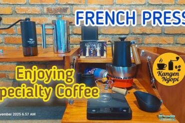 POV MY COFFEE: Extract Specialty Coffee using Simple French Press
