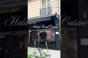 An all Halal French restaurant? Yes, please! #halal #halalfood #Paris #parishalal #leconfidentiel