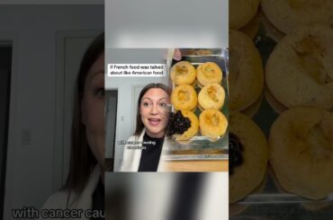 If we talked about French food like people talk about American food #usa #american