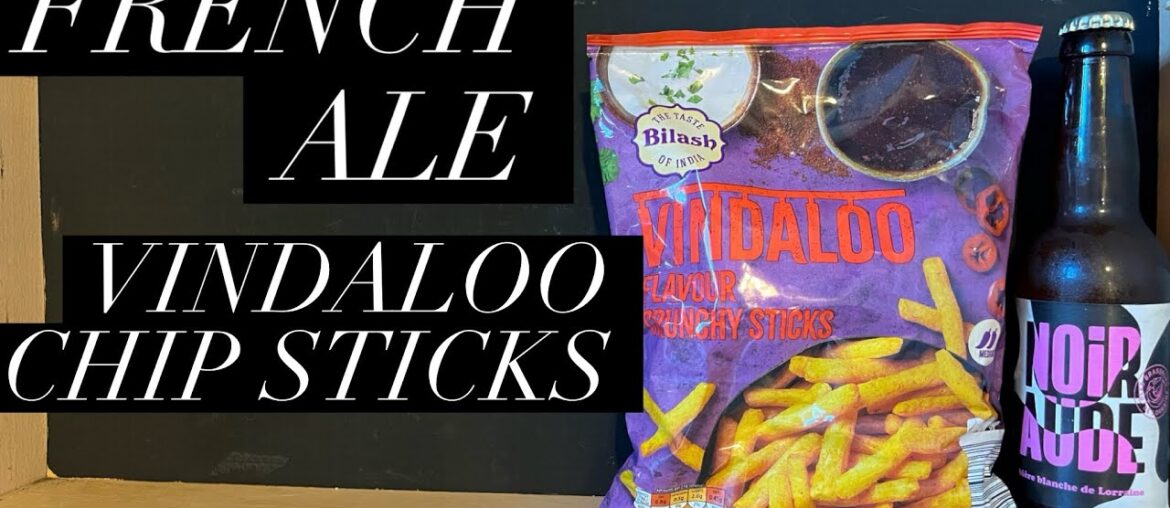 Aldi Vindaloo Crisps , Noir Aude Blanche , French Wit Blanche Beer Review Aldi Vindaloo Crisps , Noir Aude Blanche , French Wit Blanche Beer Review