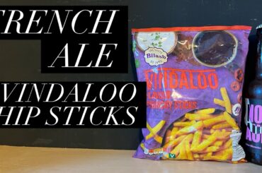 Aldi Vindaloo Crisps , Noir Aude Blanche , French Wit Blanche Beer Review