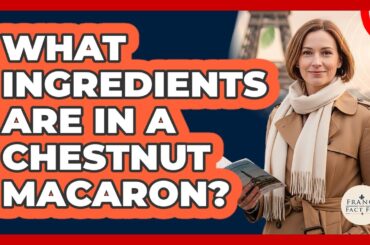 What Ingredients Are In A Chestnut Macaron?